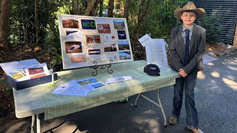 CCWF 02 Harley Needham and his notable person display