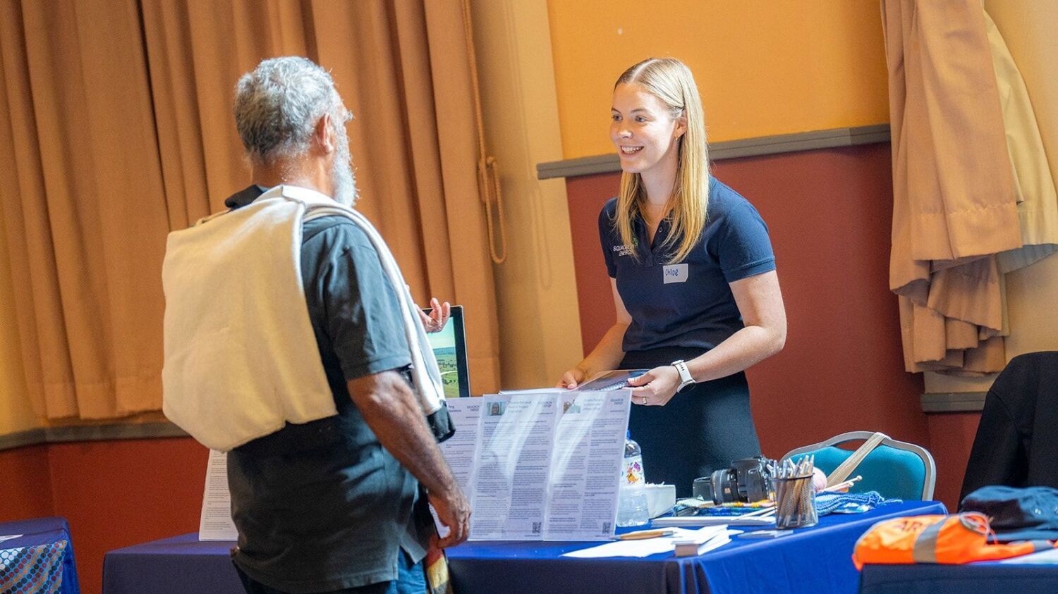 Chloe Swan at NE Careers Expo