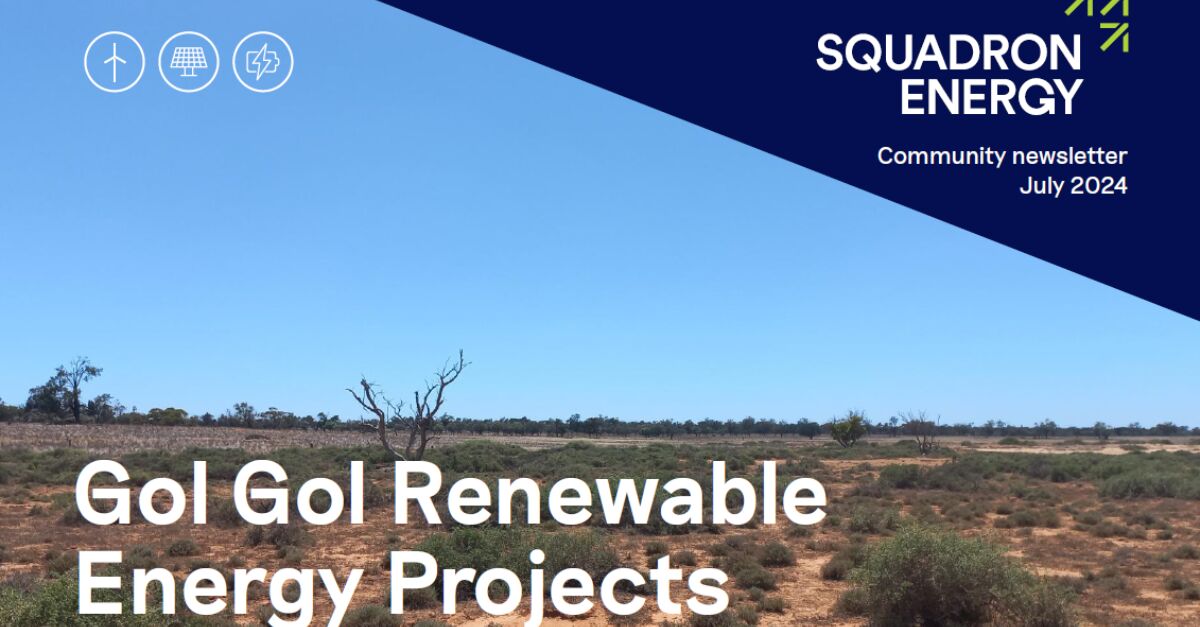 News – Gol Gol Renewable Energy Projects Community Newsletter - July 2024