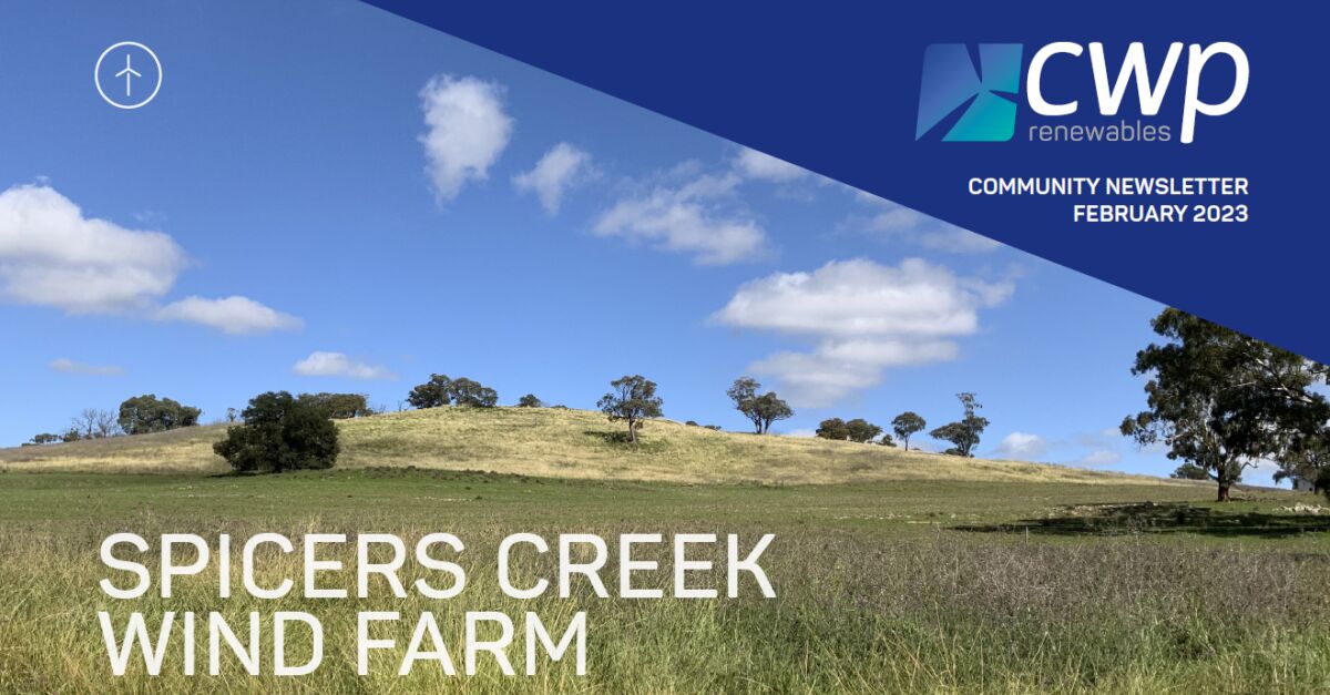 News – Spicers Creek Wind Farm Community Newsletter - February 2023