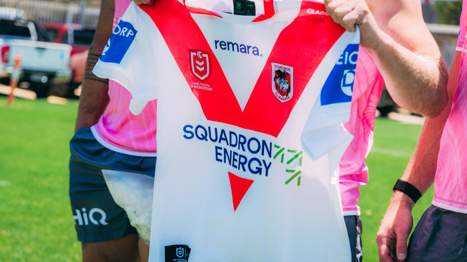 New Dragons jersey