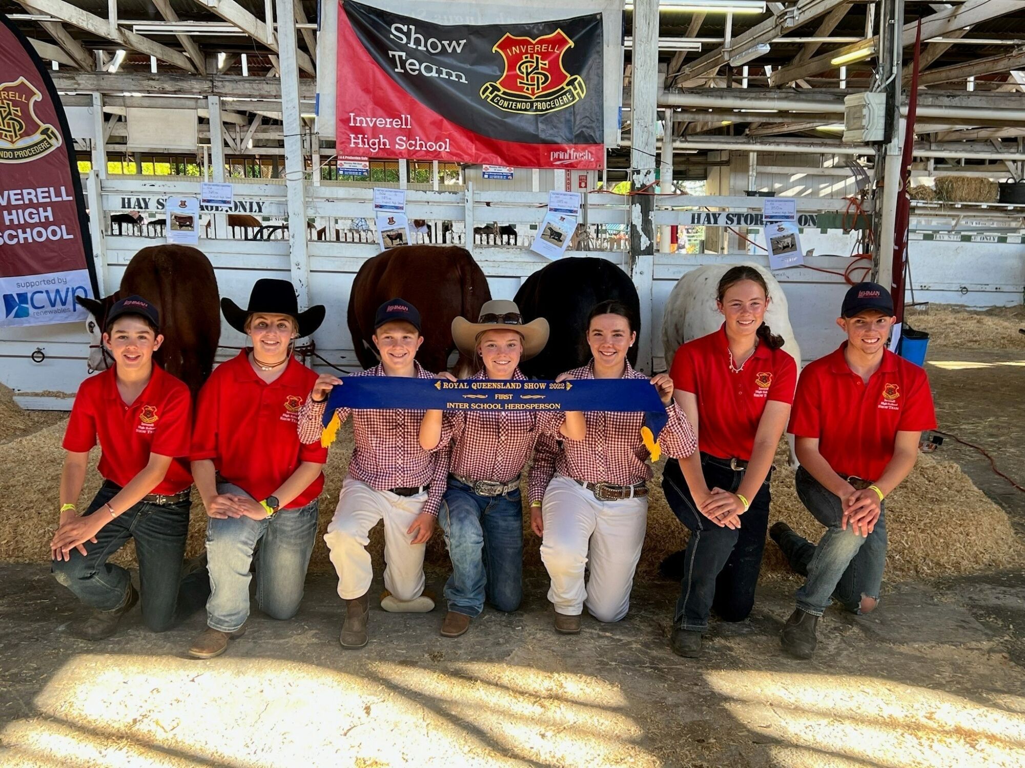 Inverell High School First Place