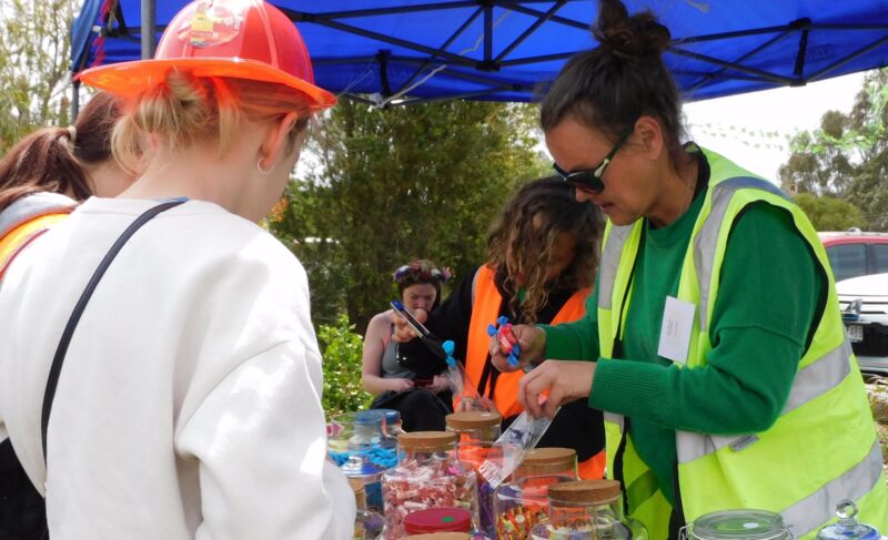 Skipton Spring Festival stall